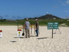 The new nursery for (we hope) 108 olive ridley hatchlings