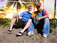 Peter & Ursula waiting at nest #3